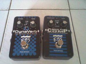 Pedales Ebs Para Bajo Y Guitarras Reverb Y Compresor