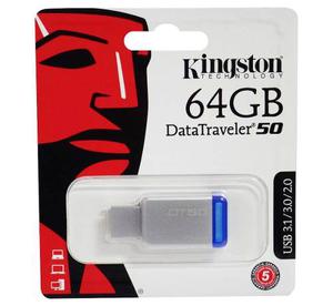 Pendrive 64 Gb Kingston Original Usb Compatible Con Directv