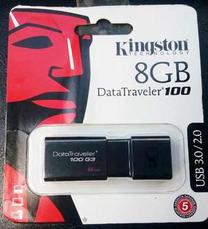 Pendrive 8 Gb Kingston Datatraveler 100