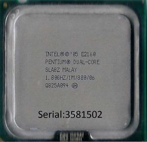 Procesador Intel Pentium Dual Core E Ghz