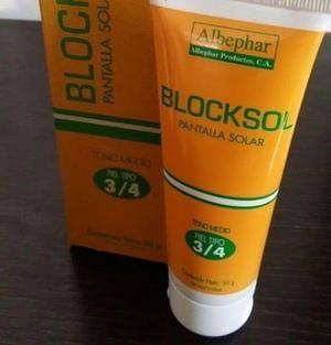 Protector Solar Blocksol Bloqueador Original Con Su Caja