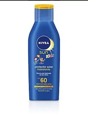 Protector Solar Kids 60 De 125ml Nivea Original