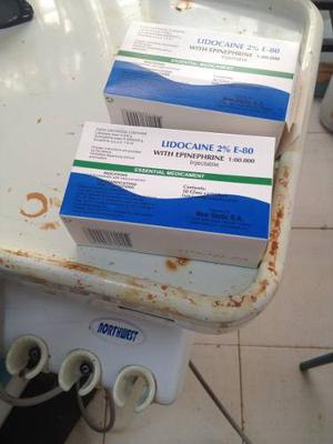 Caja De -lidocana -epinefrina - 2%