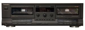 Double Cassette Deck Technics Rs-tr333 Stereo