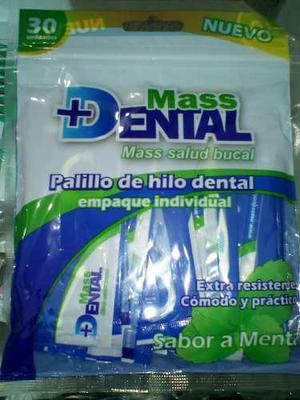 Hilo Dental Mass+ Dental Palillo De Hilo Dental