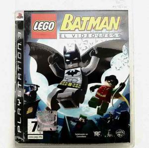 Juego Ps3 Batman Lego El Video Juego