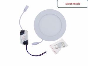 Lampara 6w Led Panel Spot Ojo De Buey Ahorrador Mayorista