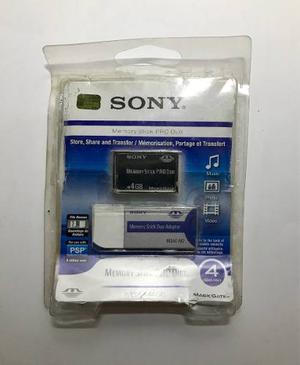 Memoria Stick Pro Duo Sony 4gb