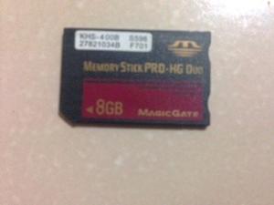 Memory Stick Pro-hg Duo 8gb Sony