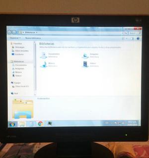 Monitor Hp 15 Pulgadas (con Detalle)