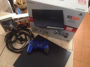 Playstation 3 Move 320 Gb Con 2 Juego Fisicos