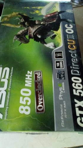 Tarjeta De Video Asus 560 Oc 1gb Ddrbits Pci 2.0 Oferta