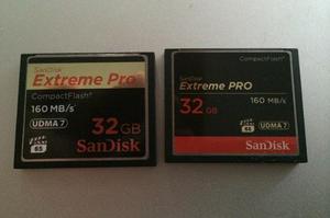 Vendo O Cambio Tarjeta Memoria Sandisk Compactflash 32gb