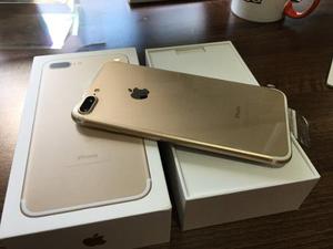 Apple Iphone 7 Plus Gold - Caja - Accesorios - Impecable