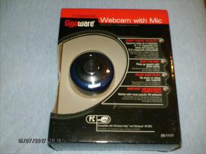 Camara Web Y Video Con Microfono Gigaware, 1.3 Megapixeles