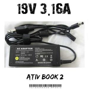 Cargador Para Laptops Mini Samsung Ativ Book 2 De 19v 3.16a