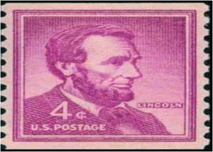 Estampilla Abraham Lincoln 4c