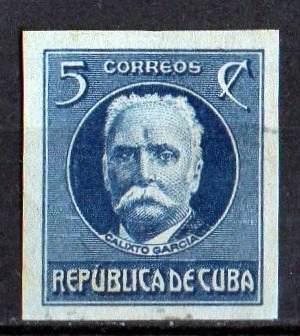 Estampilla Cuba . Nueva Imperforada