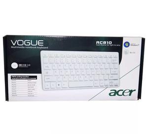 Teclado Acer Mini Usb Pc Escritorio Portatil