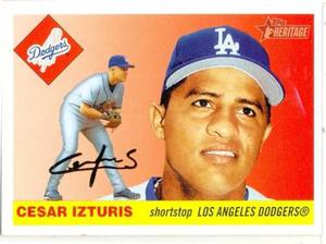 Barajita Cesar Izturis Dodgers Topps 