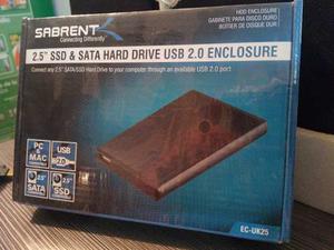 Caja Case Disco Duro 2,5 Ssd & Sata Hard Drive Usb 2.0