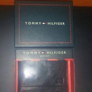 Cartera Para Caballero Tommy Hilfiger 100% Original