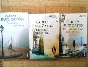 Combo De Libros De Carlos Ruiz Zafón