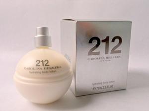 Crema Perfumada 212 Carolina Herrera 75 Ml Vip Original