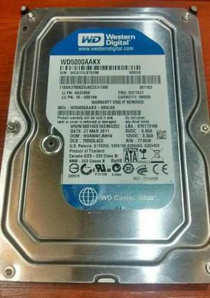 Disco Duro De 500gb Sata