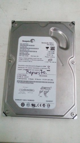 Disco Duro Sata Seagate 160gb Para Reparar O Repuesto