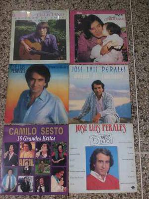 Discos Lp José Luis Perales, Camilo Sesto