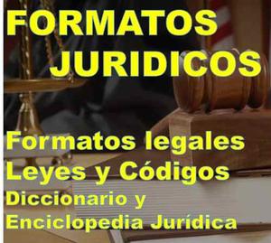 Formatos Juridicos Documentos Legales Libros Codigos Leyes