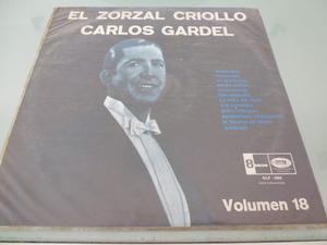 Lp / Carlos Gardel / El Zorzal Criollo / Tango / Vinyl /
