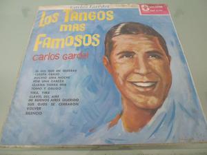 Lp / Carlos Gardel / Los Tangos Mas Famosos / Tango /