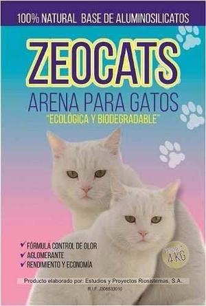 Arena Para Gatos Bolsa De 4kg Lecho Sanitario