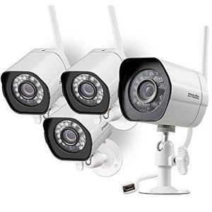 Camara Seguridad Zmodo 4 Pack Hd Ip Wifi