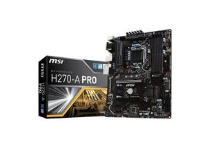 Msi H270-a Pro Mining Motherboard Crytocurrency Intel H2