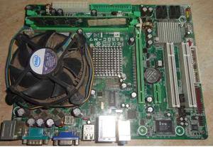 Tarjeta Madre Biostar Intel 775+core2duo 2.8 Ghz+2 Gb Ddr2