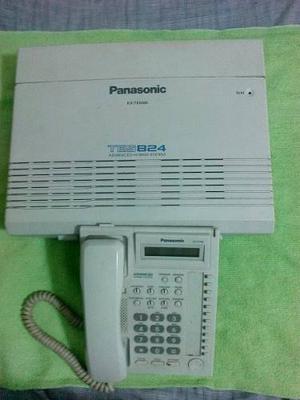 Central Telefonica Panasonic Kxtes Lineas 24 Extensione