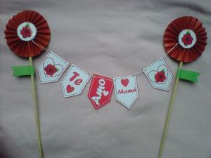 Mini Banderines Para El Día De La Madre