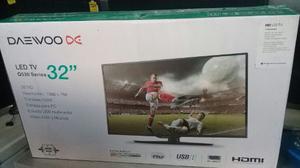 Tv Led De 32 Pulgadas Daewoo En Su Caja Nuevo Hdmi Vga Usb