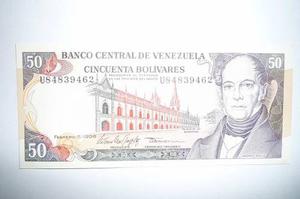 Billete 50 Bs De  Sin Circular