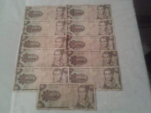 Billetes De 10 Bolivares De 