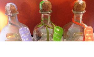 Botellas.tequila Patron,coleccion De 3 Unid, Vacias