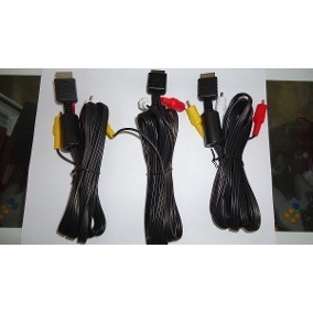 Cable Av Audio Y Video Para Ps2. Nuevo