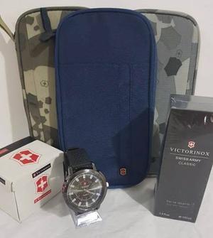 Combo Dia Del Padre Organizador Reloj Y Perfume Victorinox