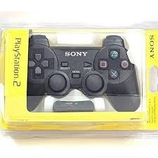 Control Playstation 2 Dualshock Inalambrico Negro