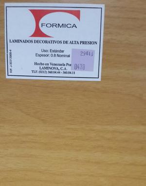 Formica Color Fresno Marca Formica 0,60 Mts X 1,22 Mts