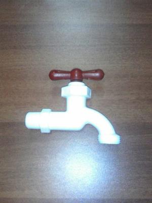 Llave De Chorro Plastica Pvc 1/2