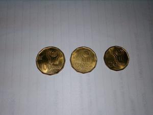 Monedas De  Pesos Argentinos. Mundial Del 78